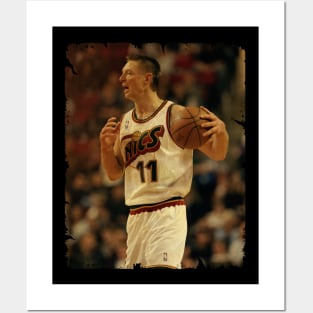 Detlef Schrempf - Vintage Design Of Basketball Posters and Art